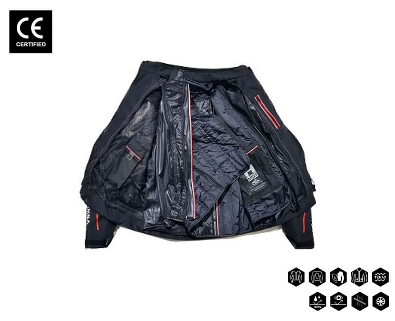 Textile Jacket view
