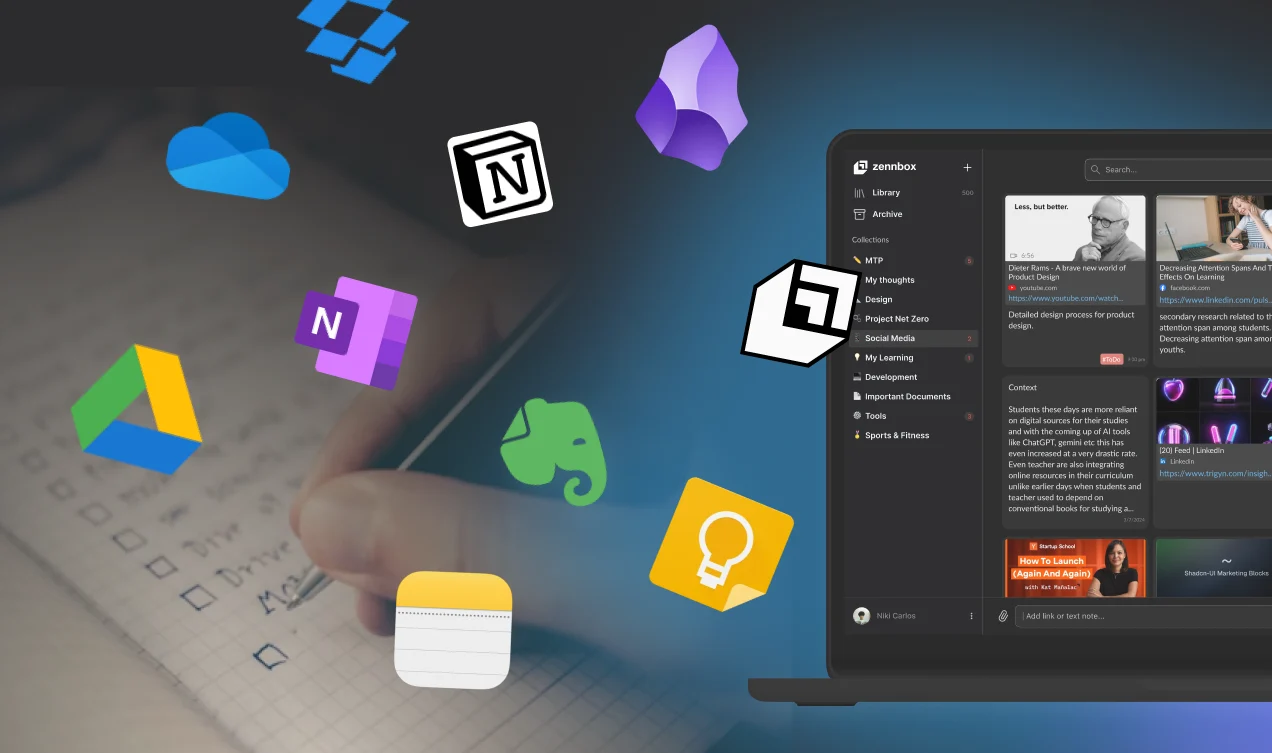 Why Your Second Brain is Broken (And How Zennbox Fixes It)