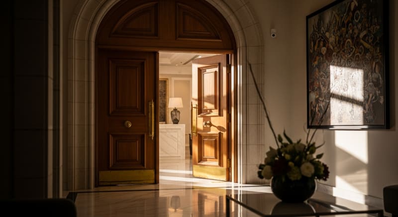 زيارة مكتب محام