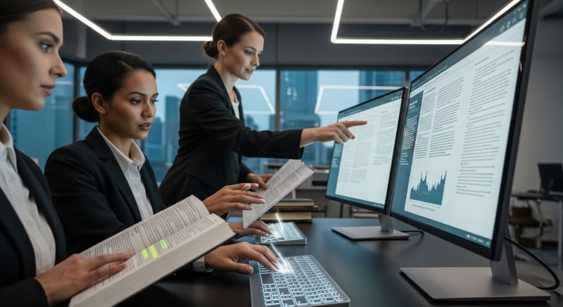 طاقم عمل مكتب المحاماة