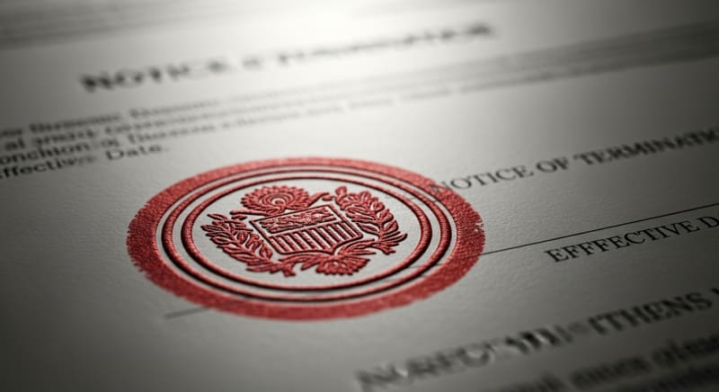 وثيقة فسخ العقد