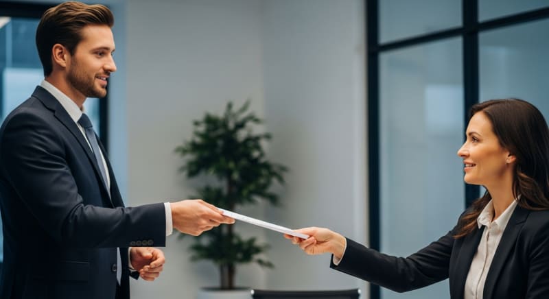 كتابة خطاب استقالة