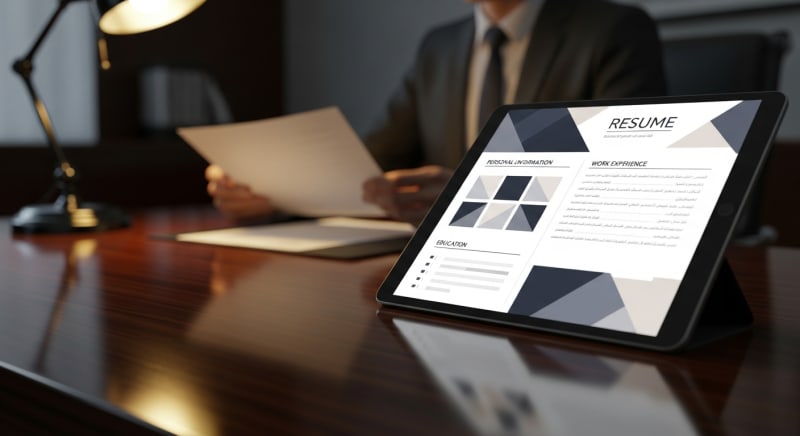 سيرة ذاتية عربي