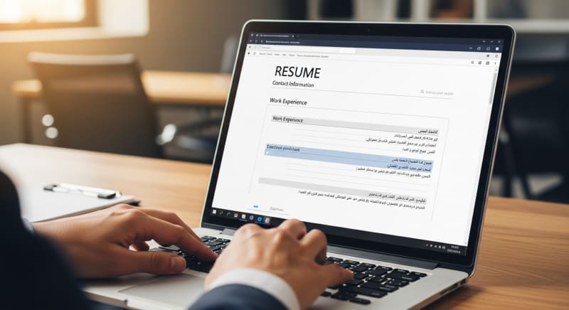 كتابة السيرة الذاتية