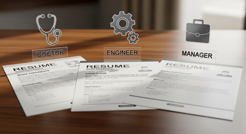 نماذج السيرة الذاتية