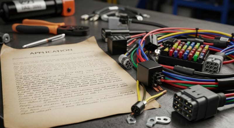 لقطة واقعية لكتابة خطاب طلب خطي للعمل في شركة كابلاج رسمي ومضاء