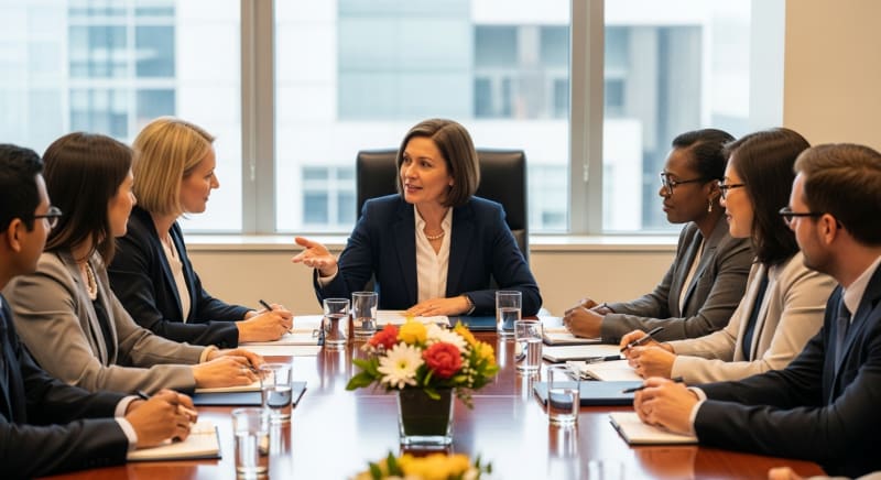 محضر اجتماع