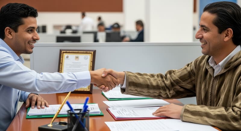 تسليم البطاقة الرمادية في الإدارة المغربية