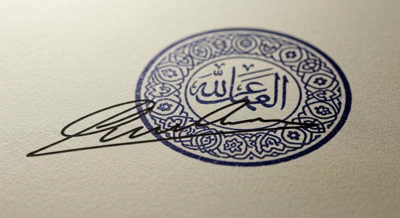 عملية المصادقة على توقيع عقد كراء بالمقاطعة