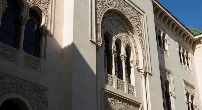 البناية الرسمية لوزارة العدل المغربية بالرباط