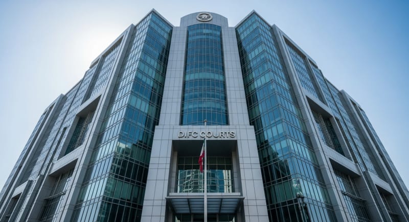 مبنى محكمة حديثة يلجأ إليه محامي عقود فيديك لتمثيل موكليه.