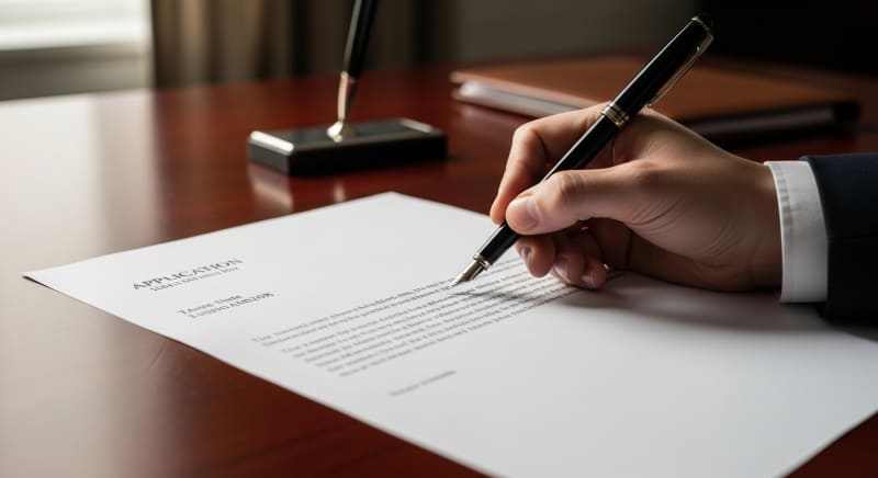 طلب خطي لمباراة التعليم/الأمن