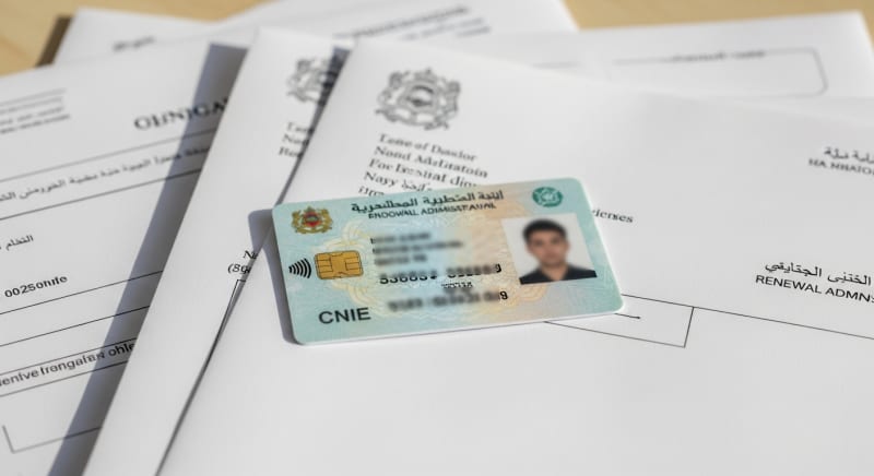 تجديد البطاقة الوطنية بالمغرب
