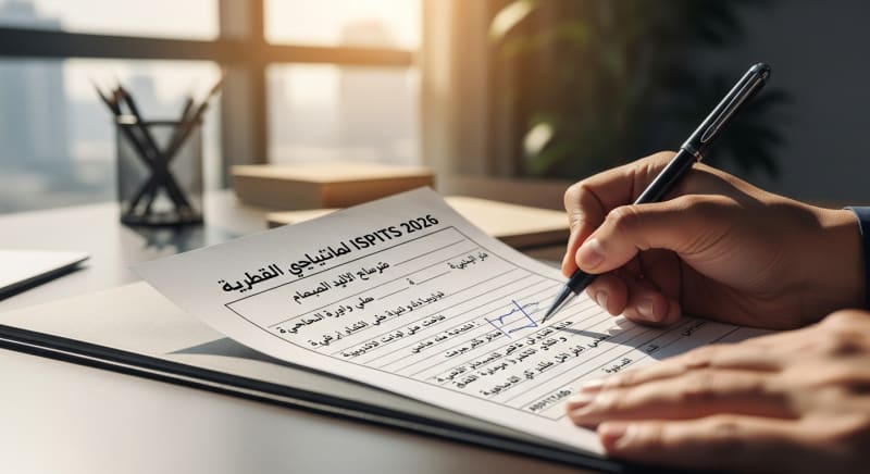 نموذج التسجيل بمعاهد ISPITS احترافي ومعتمد لعام 2026