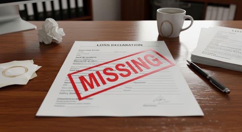 تصريح بالشرف ضياع البطاقة الوطنية