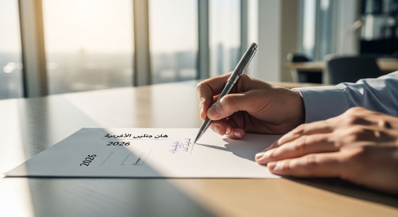 لقطة واقعية لكتابة خطاب طلب توظيف احترافي رسمي ومضاء