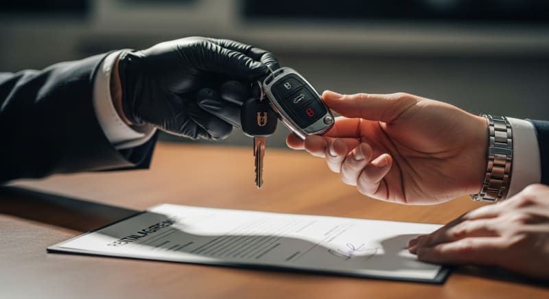 عقد ايجار سيارة