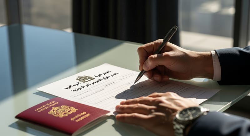 نموذج جواز السفر للمغاربة بالخارج احترافي ومعتمد لعام 2026