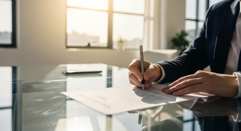 لقطة واقعية لكتابة خطاب خطاب طلب توظيف رسمي ومضاء