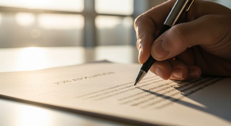 صيغة خطاب طلب توظيف المحدثة