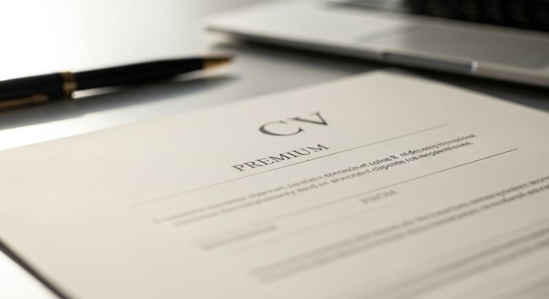 صيغة تصميم سيرة ذاتية المحدثة