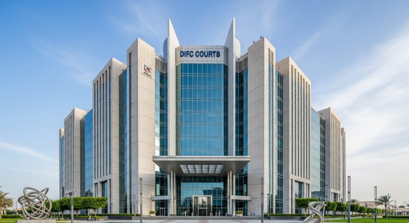 واجهة محكمة عمالية يتم فيها تطبيق اللوائح الخاصة بـ أتعاب المحامي في القضايا العمالية.