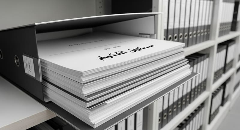 نسخة PDF من نموذج استبيان ورقي جاهز للطباعة والأرشفة.