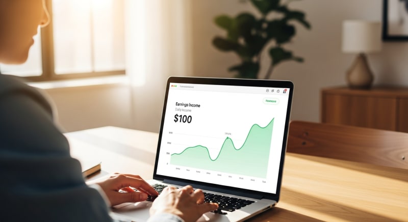 طريقة بدء ربح 100 دولار يومياً للمبتدئين