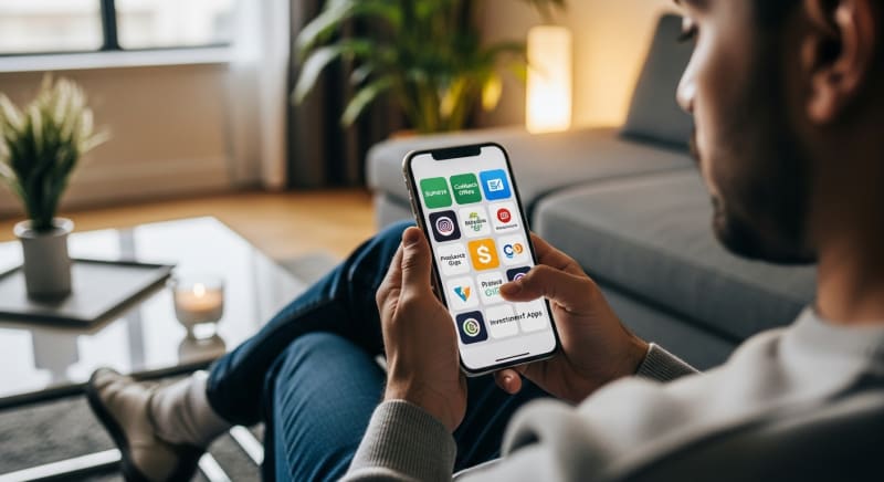 طريقة اختيار تطبيقات لربح المال