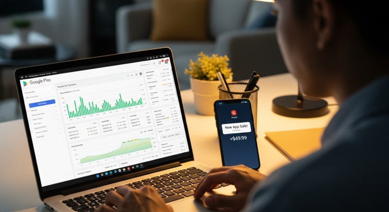 طريقة إدارة الربح من جوجل بلاي