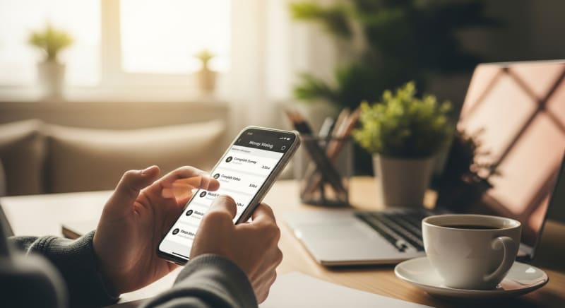 طريقة بدء الربح من تطبيقات المال للمبتدئين