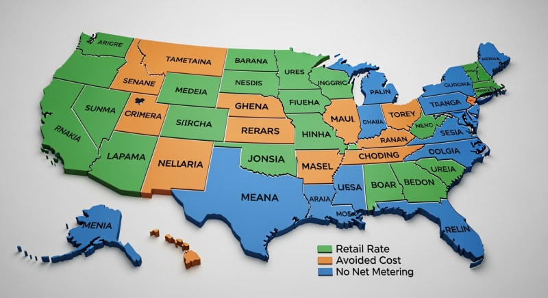 net metering regulations by state - engineering architecture diagram 2026