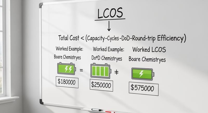 solar energy storage cost per kWh - engineering architecture diagram 2026