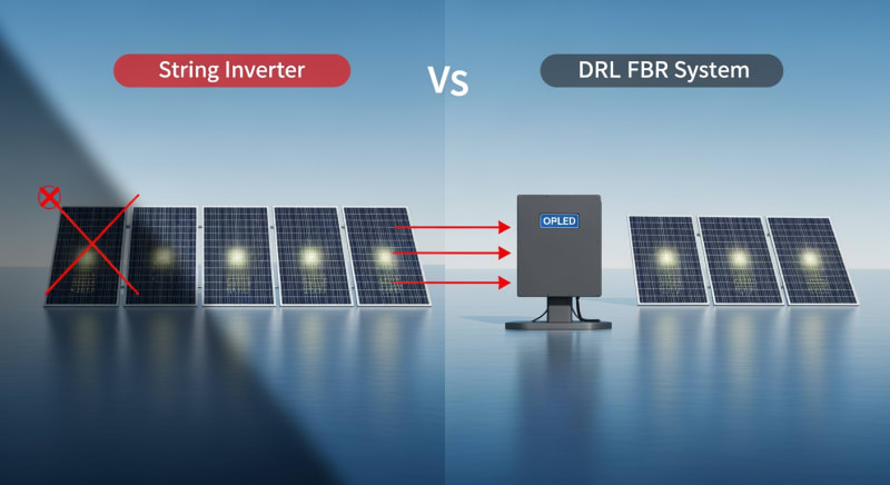 solar panel string inverter vs microinverter - engineering architecture diagram 2026
