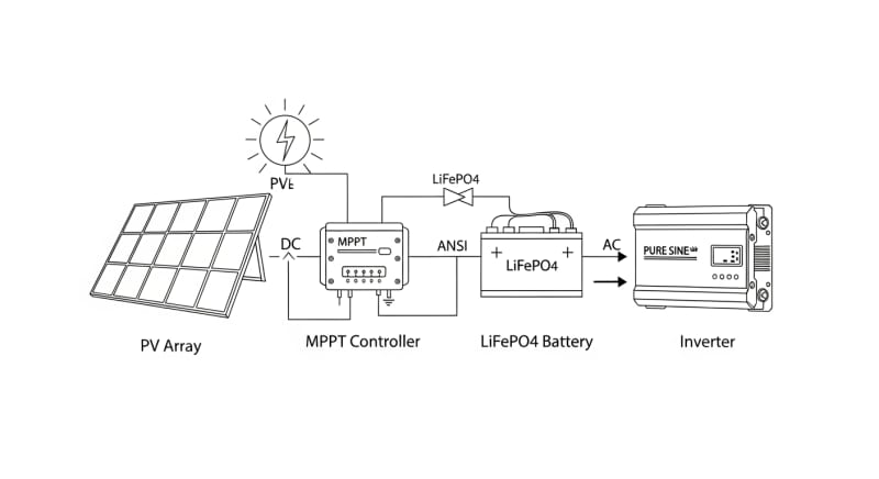 solar panel kits - engineering architecture diagram 2026