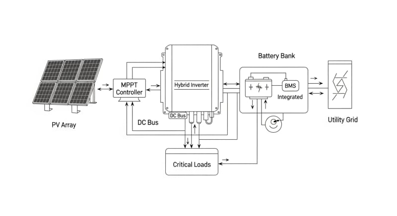 solar power packages - engineering architecture diagram 2026