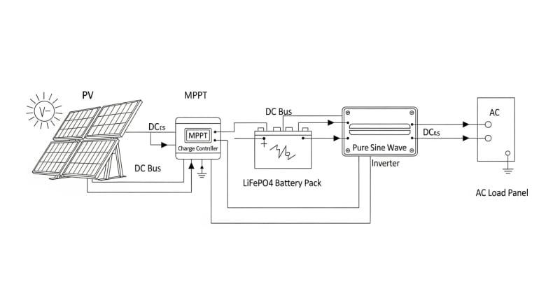 battery energy - engineering architecture diagram 2026