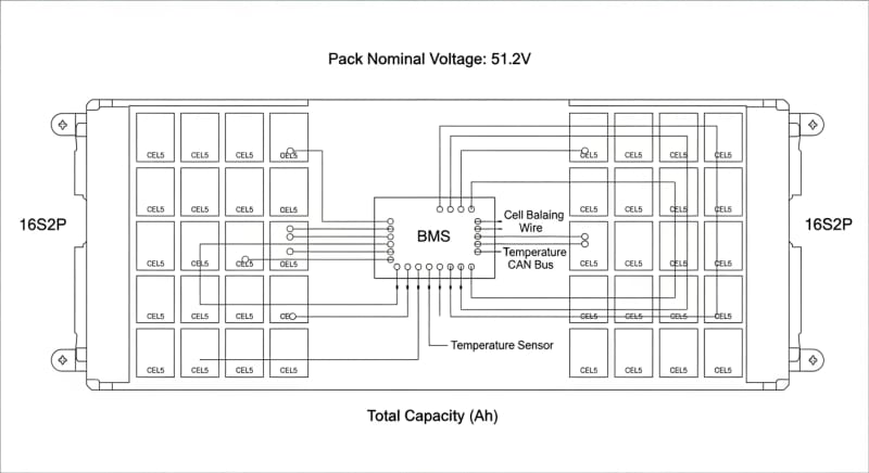 electric storage batteries - engineering architecture diagram 2026