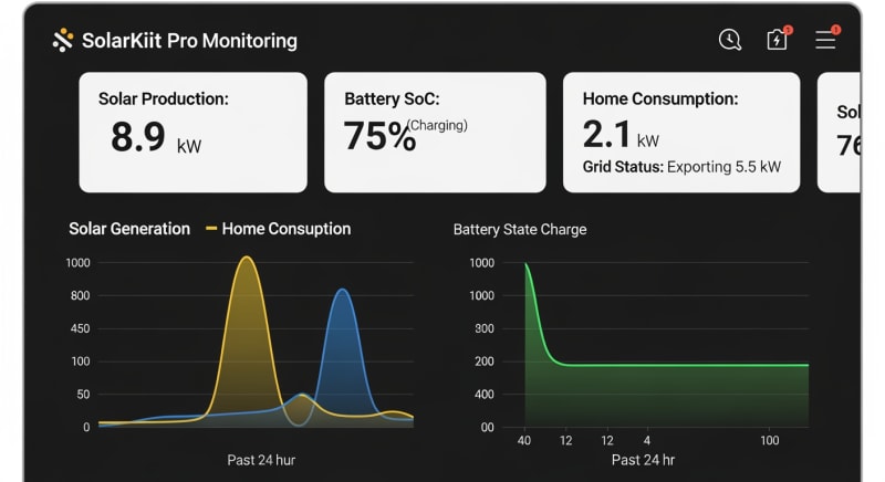 10kw solar system with battery backup - performance testing and validation 2026