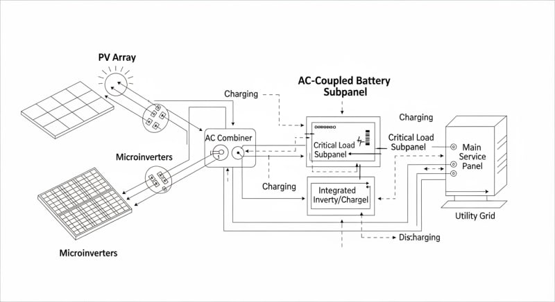 solar batteries for home use - engineering architecture diagram 2026