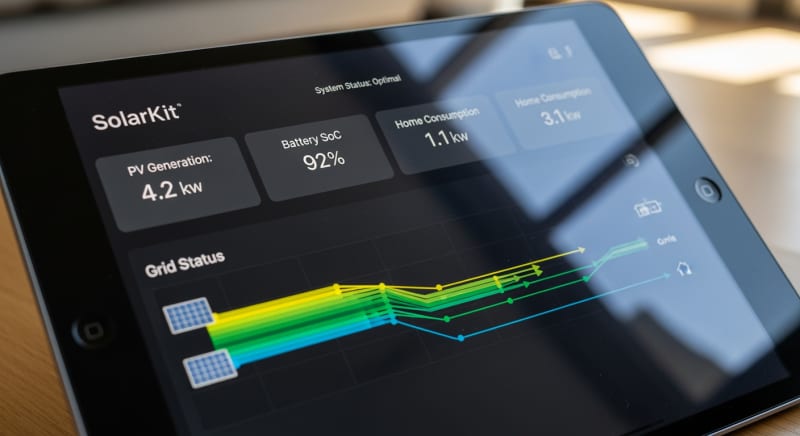 solar panel and battery kit for home - performance testing and validation 2026