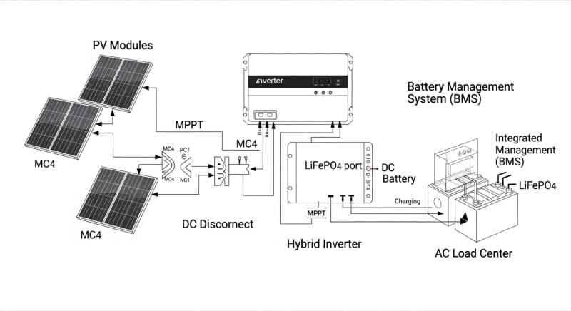 best solar panel and battery package - engineering architecture diagram 2026
