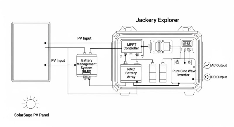 jackery solar kit - engineering architecture diagram 2026