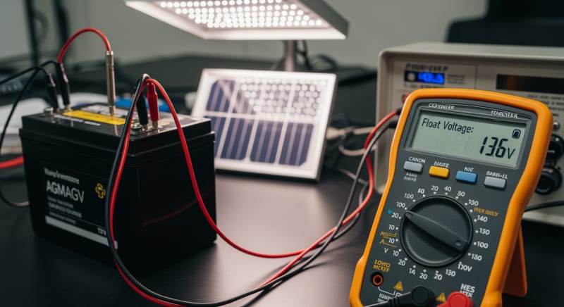 solar powered battery maintainer - performance testing and validation 2026