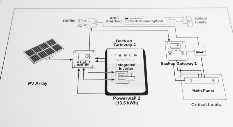 price of tesla powerwall 2 - engineering architecture diagram 2026