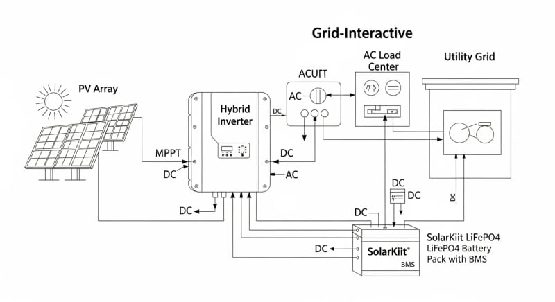 home electricity storage - engineering architecture diagram 2026