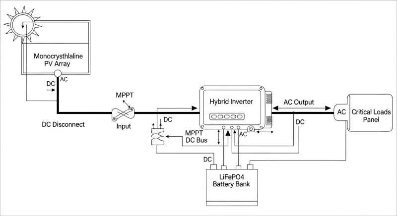 best solar panel and battery package for home - engineering architecture diagram 2026