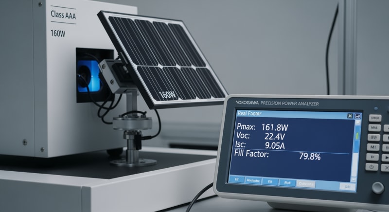 160w folding solar panel - performance testing and validation 2026