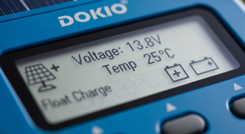 dokio solar charge controller - performance testing and validation 2026