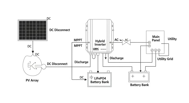 solar power packages for homes - engineering architecture diagram 2026
